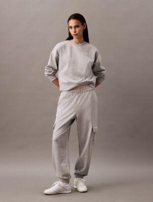 Archive Logo French Terry Relaxed Sweatshirt + Archive Logo French Terry Cargo Joggers | Calvin Klein by CALVIN KLEIN
