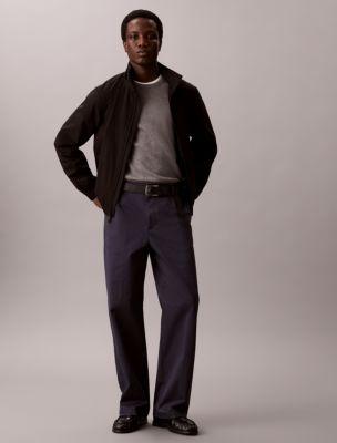 Baggy Cotton Stretch Pants by CALVIN KLEIN