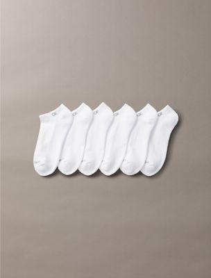 Basic Cushion No Show 6-Pack Socks | Calvin Klein by CALVIN KLEIN