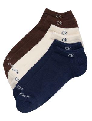 Basic Cushion No Show 6-Pack Socks | Calvin Klein by CALVIN KLEIN