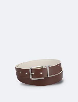 Bevel Edge Reversible Belt by CALVIN KLEIN