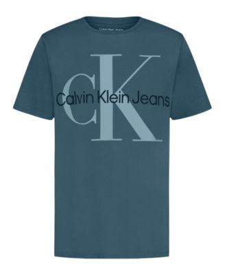Big Boys' Monogram Logo Short Sleeve T-Shirt by CALVIN KLEIN