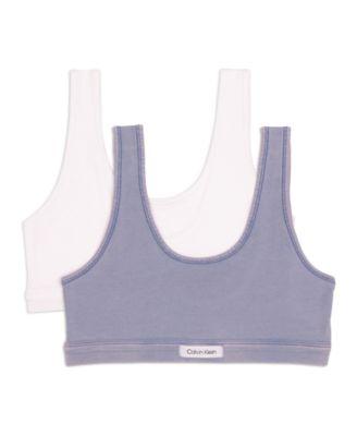 Big Girls 2-Pack Full Coverage Bralette by CALVIN KLEIN