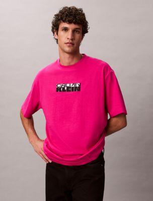 Block Logo Graphic Relaxed T-Shirt by CALVIN KLEIN