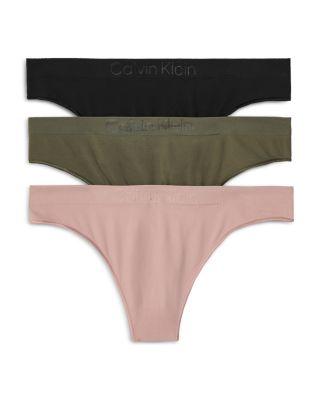 Bonded Flex Seamless Thong by CALVIN KLEIN