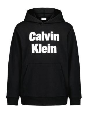 Boys Bold Logo Hoodie by CALVIN KLEIN