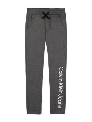Boys CKJ Logo Drawstring Sweatpants by CALVIN KLEIN