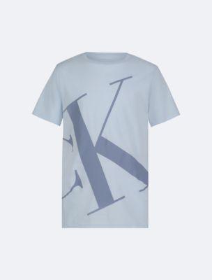 Boys Giant Monogram Logo Tee by CALVIN KLEIN