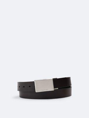 Boys Metal Plaque Belt by CALVIN KLEIN