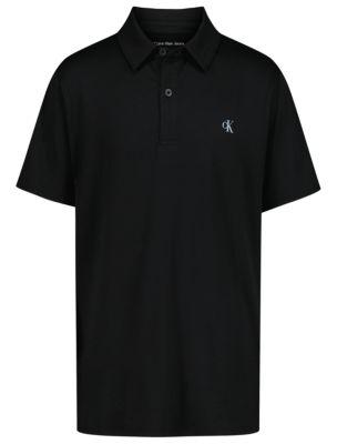 Boys Monogram Tech Polo Shirt by CALVIN KLEIN