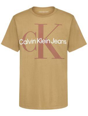 Boys Monologo Classic Crewneck T-Shirt by CALVIN KLEIN