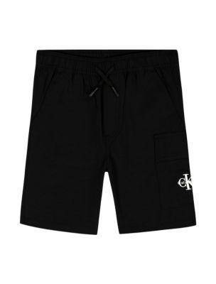 Boys Monologo Pull-On Cargo Shorts by CALVIN KLEIN
