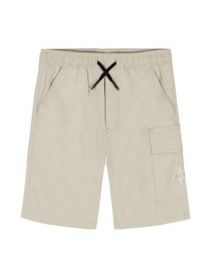 Boys Monologo Pull-On Cargo Shorts by CALVIN KLEIN