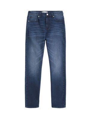 Boys Slim Straight Jeans by CALVIN KLEIN