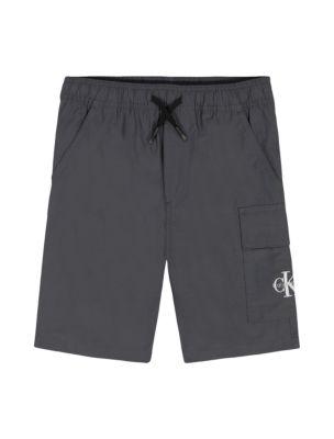 Boys Tech Pull-On Cargo Shorts by CALVIN KLEIN