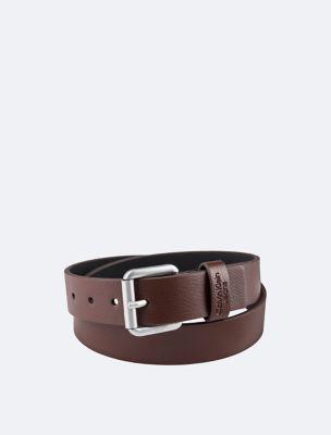 Boys Textured Harness Buckle Belt by CALVIN KLEIN