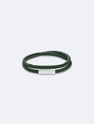Braided Leather Bracelet | Calvin Klein by CALVIN KLEIN