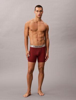 Brushed Microfiber Stretch Boxer Brief by CALVIN KLEIN
