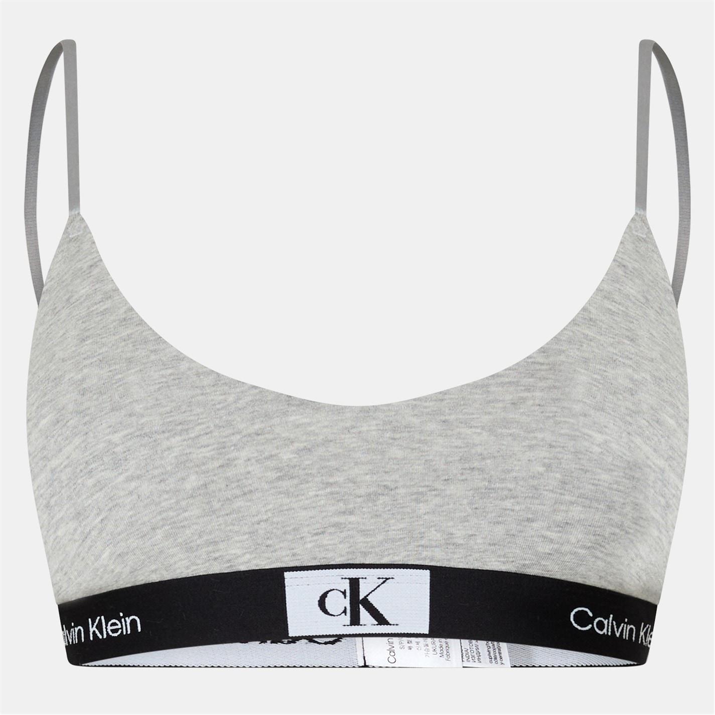 CALVIN KLEIN Calvin Klein Unlined Bralette Triangle Womens by CALVIN KLEIN