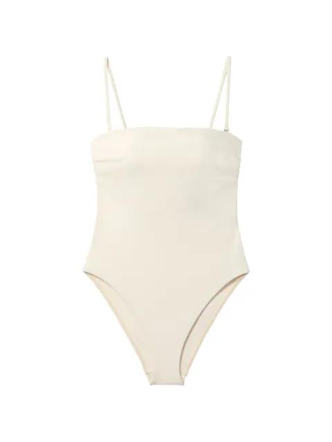 CK Essentials strapless swimsuit by CALVIN KLEIN