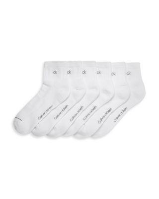 CK Quarter Socks by CALVIN KLEIN