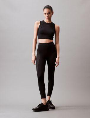 CK Sport Future Icon Mesh 7/8 Leggings by CALVIN KLEIN