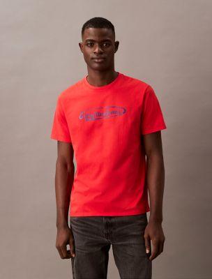 CKJ Lasso Graphic Crewneck T-Shirt by CALVIN KLEIN