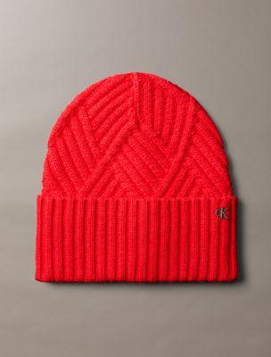 Cable Knit Beanie | Calvin Klein by CALVIN KLEIN