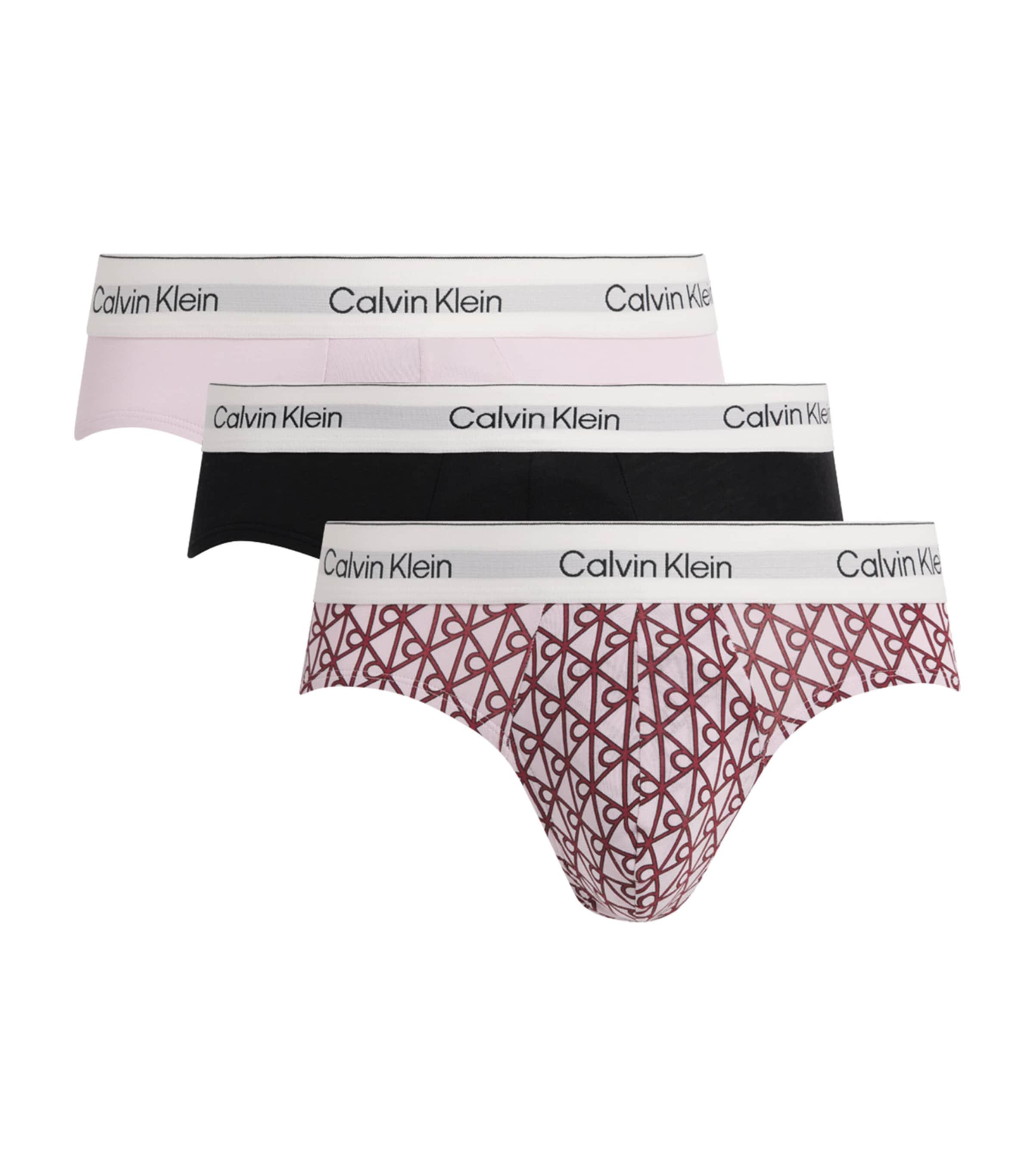 Calvin Klein Cotton Stretch Icon Hip Briefs (Pack of 3) by CALVIN KLEIN