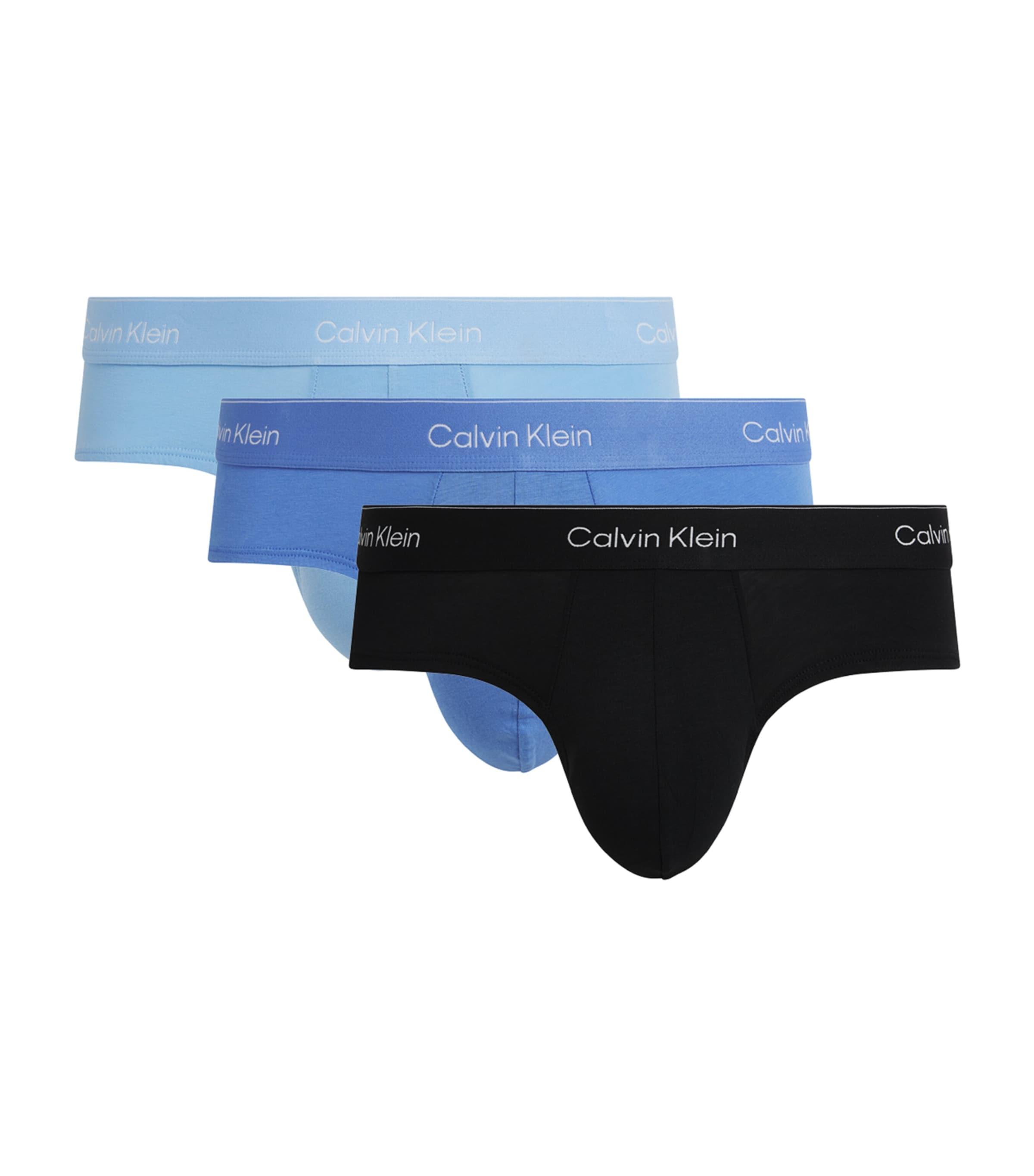 Calvin Klein Cotton Stretch Icon Hip Briefs (Pack of 3) by CALVIN KLEIN