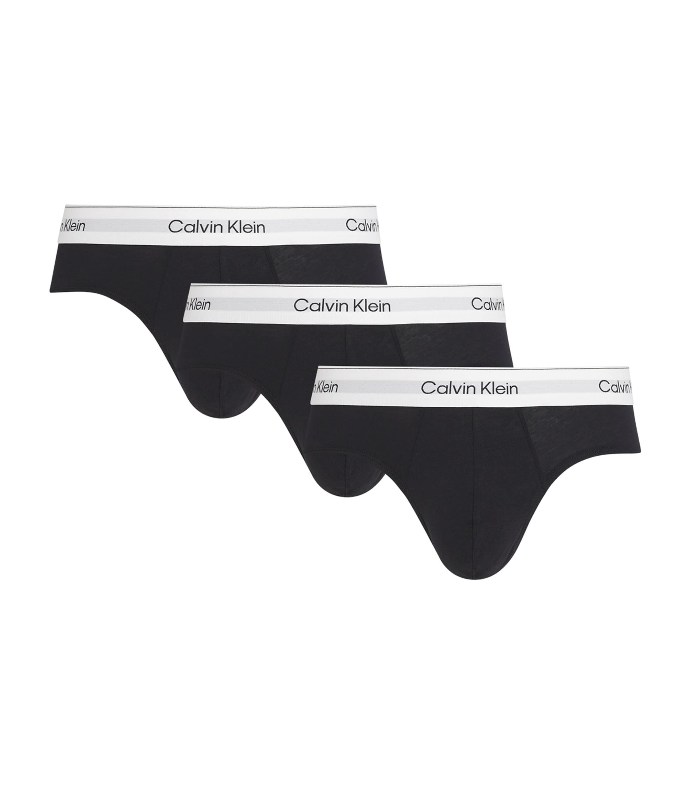 Calvin Klein Cotton Stretch Icon Hip Briefs (Pack of 3) by CALVIN KLEIN
