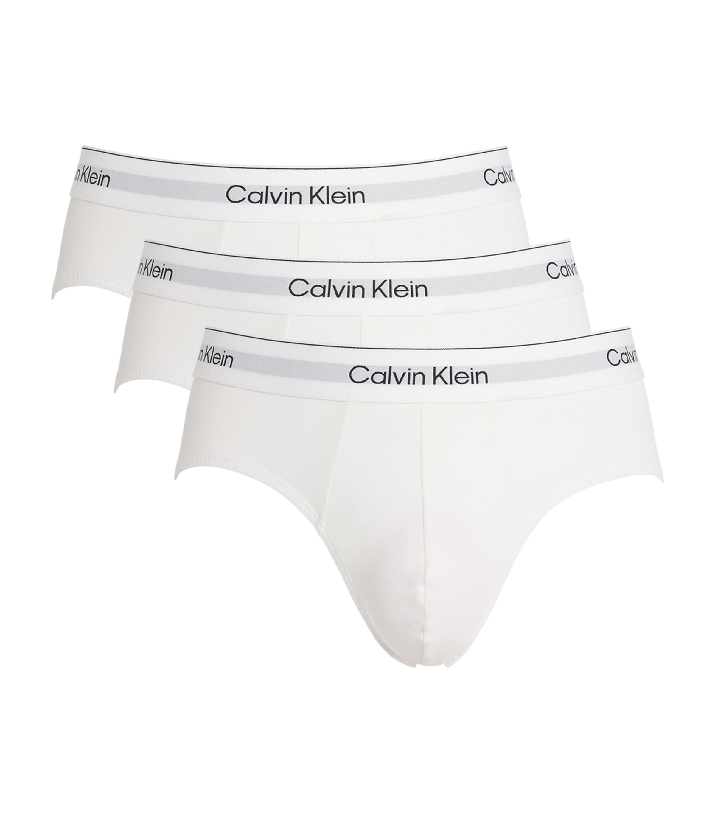 Calvin Klein Cotton Stretch Icon Hip Briefs (Pack of 3) by CALVIN KLEIN