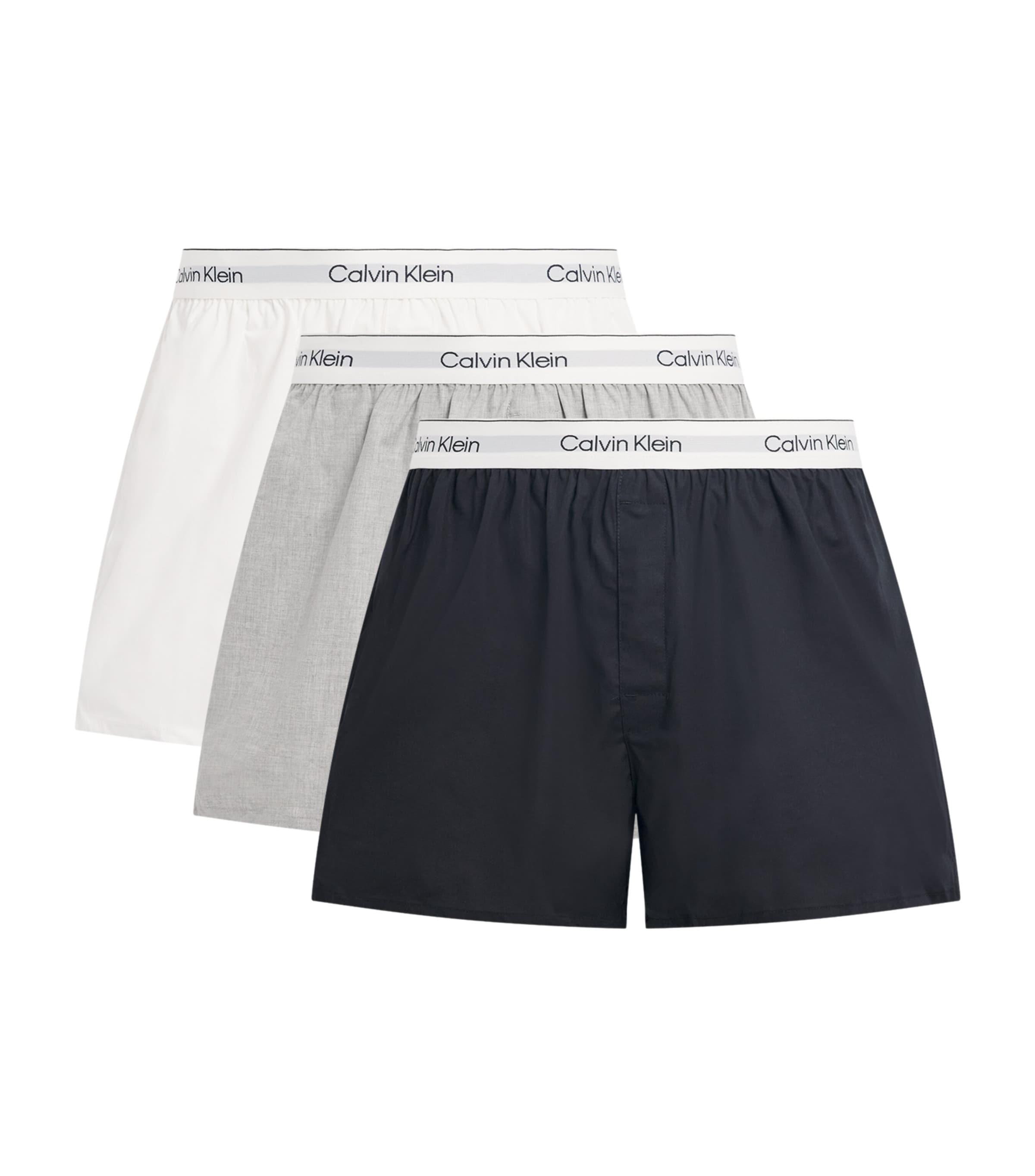 Calvin Klein Cotton Stretch Slim Icon Boxers (Pack of 3) by CALVIN KLEIN