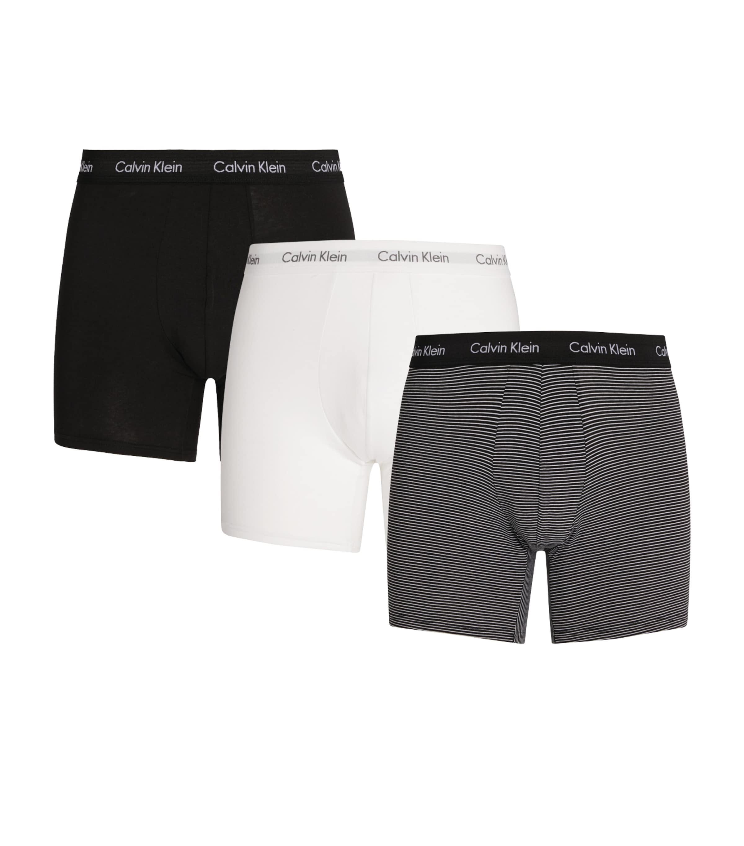 Calvin Klein Cotton Stretch Trunks (Pack Of 3) by CALVIN KLEIN