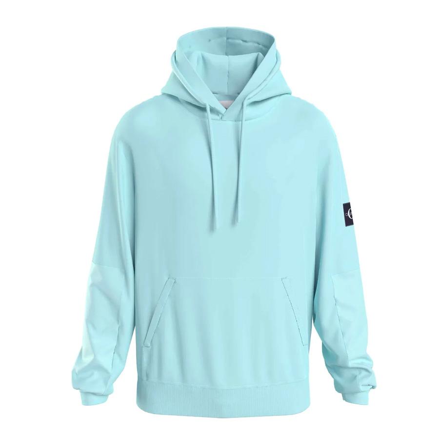 Calvin Klein Logo Patch Hoodie by CALVIN KLEIN