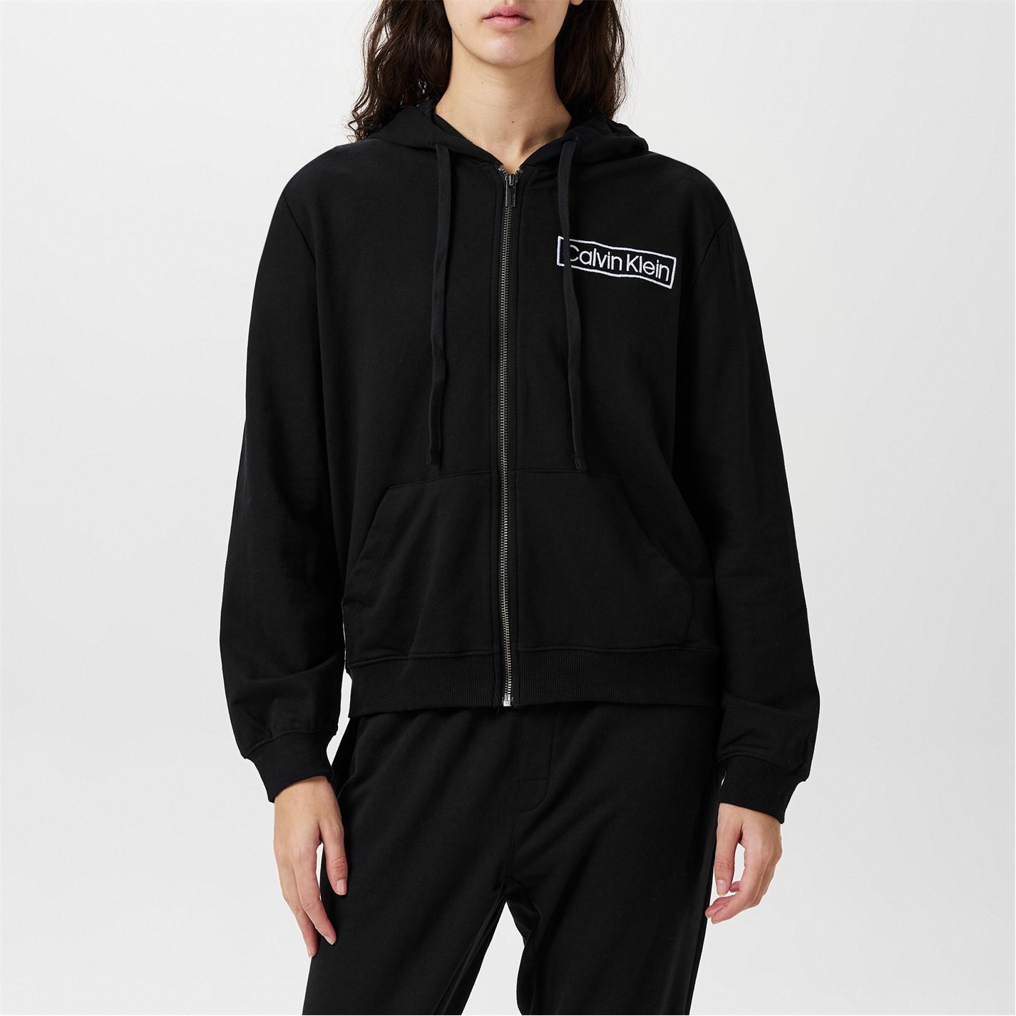 Calvin Klein Long Sleeve Zip Hoodie by CALVIN KLEIN