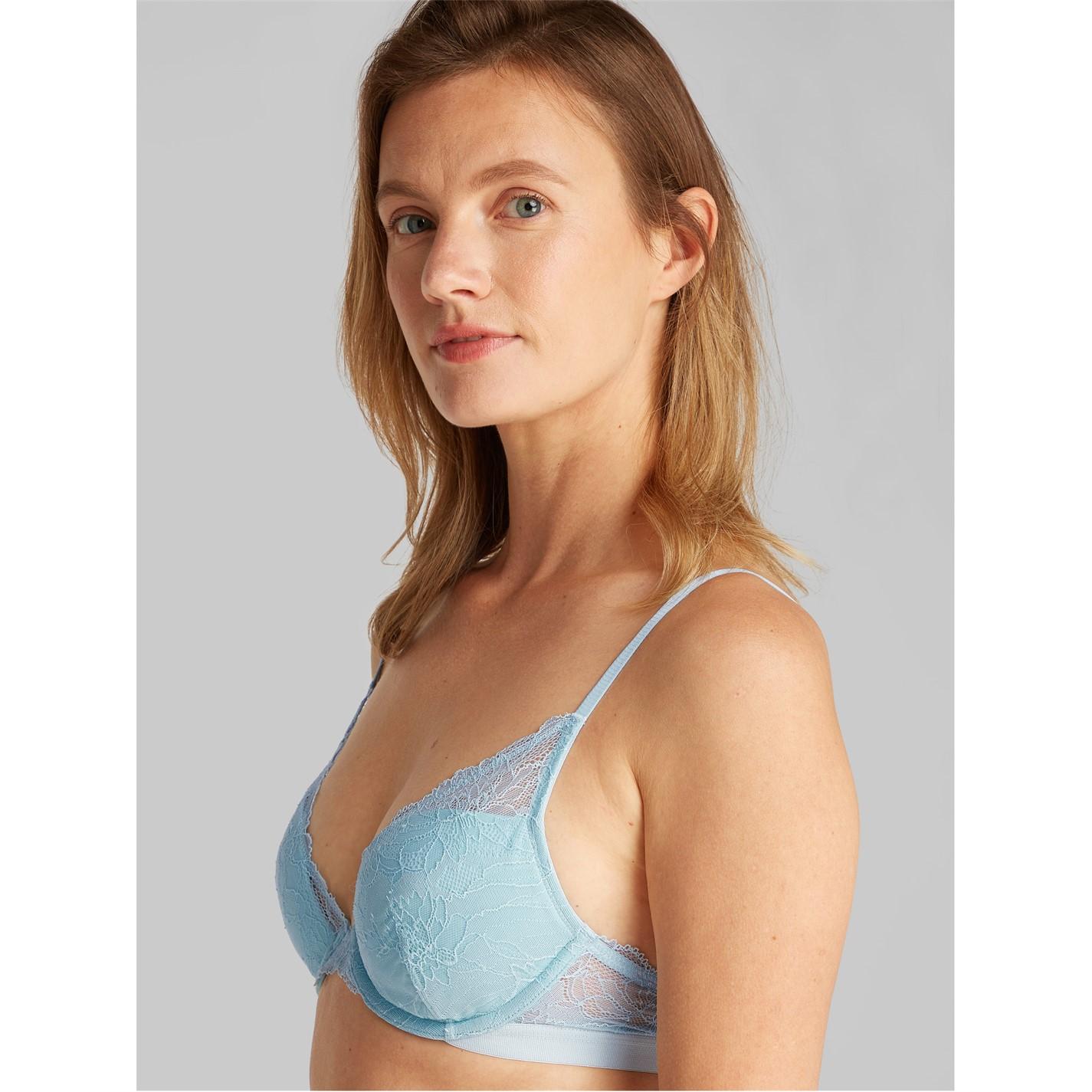 Calvin Klein MODERN LACE LIGHTLY LINED PLUNGE BRA by CALVIN KLEIN