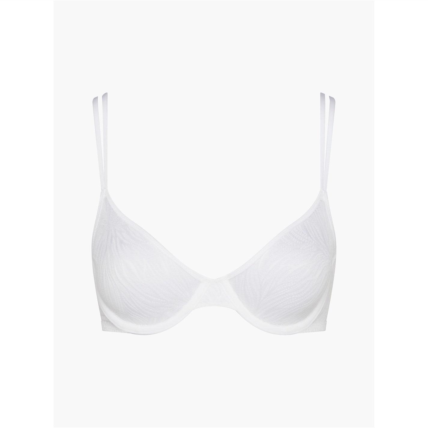 Calvin Klein Marquisette Unlined Demi Bra by CALVIN KLEIN