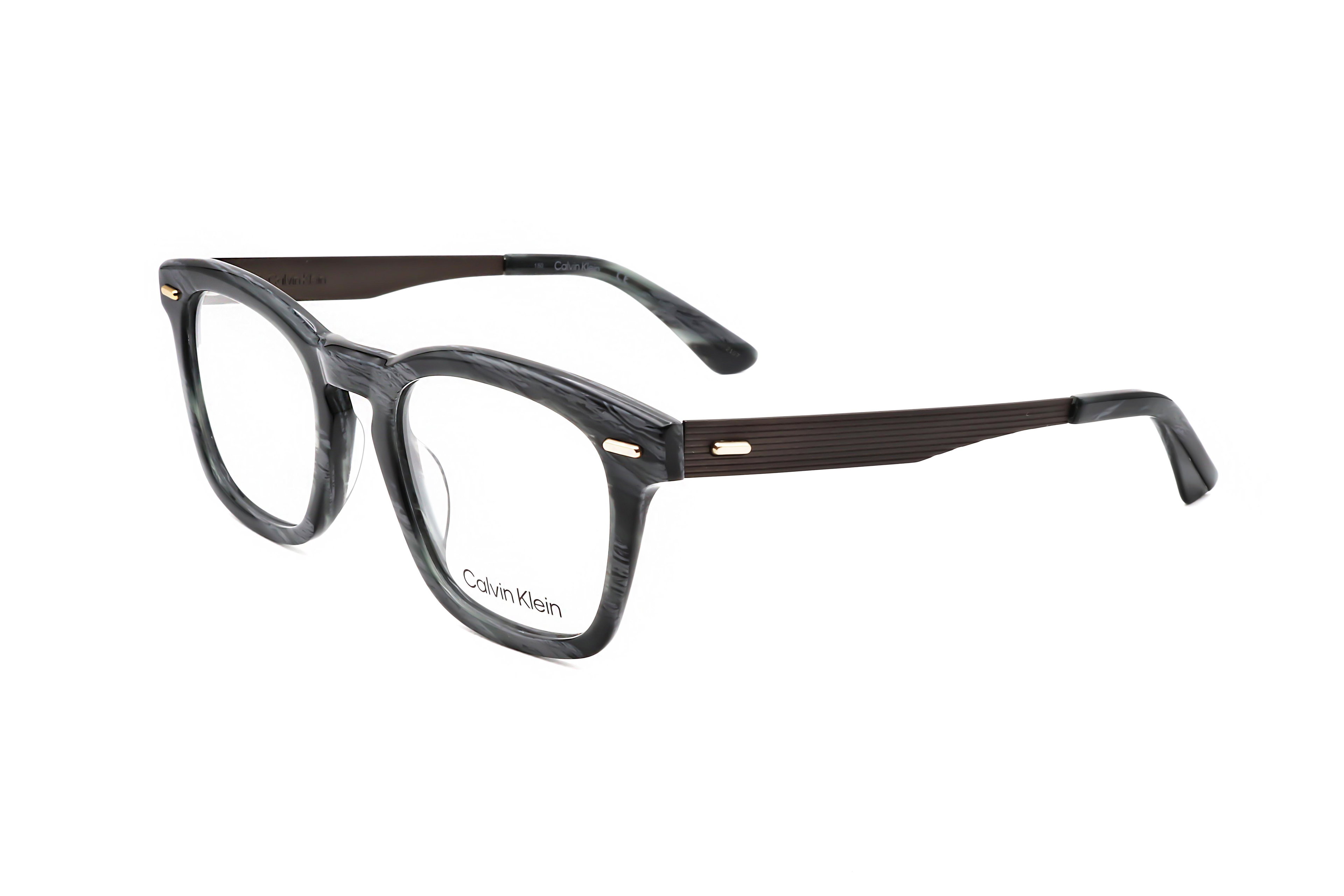 Calvin Klein Men's 51mm Horn Blue Opticals by CALVIN KLEIN Calvin Klein Men's 51mm Horn Blue Opticals by CALVIN KLEIN