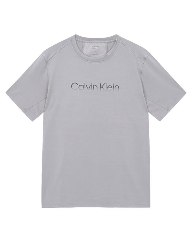 Calvin Klein Mens Sharkskin Performance Mesh Panel Tee by CALVIN KLEIN
