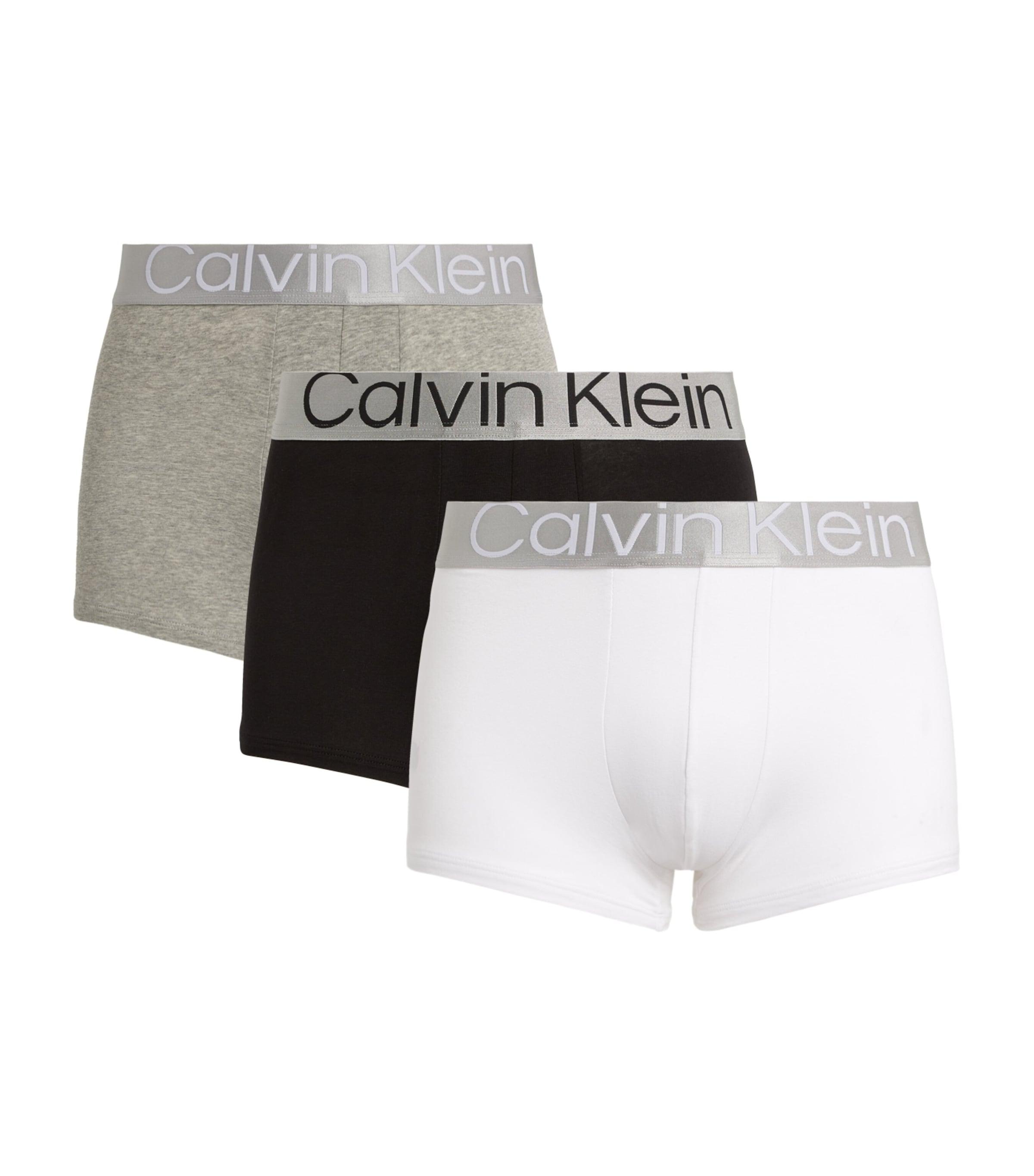 Calvin Klein Reconsidered Steel Trunks (Pack of 3) by CALVIN KLEIN