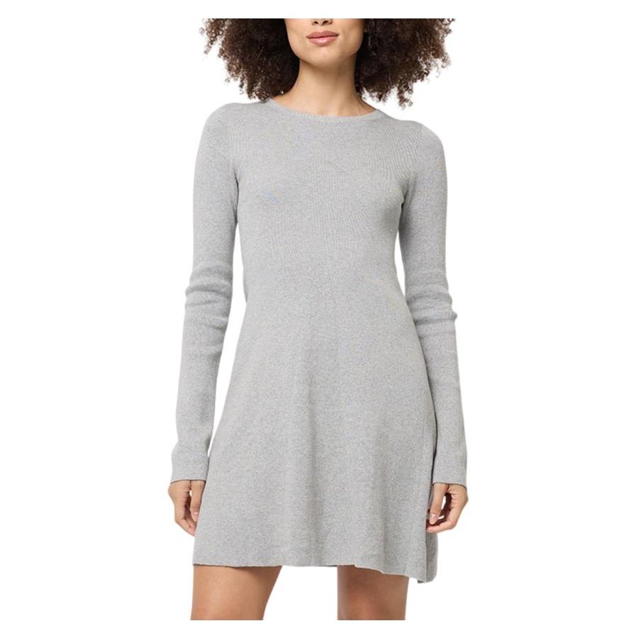 Calvin Klein Ribbed Cotton Flared Jumper Dress by CALVIN KLEIN