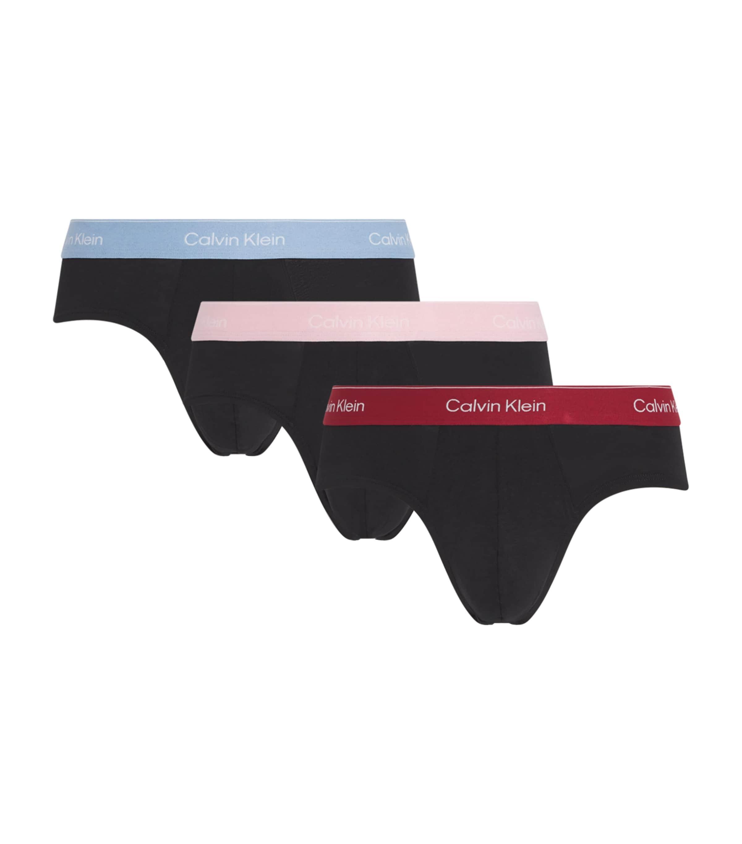 Calvin Klein Stretch-Cotton Hip Briefs (Pack of 3) by CALVIN KLEIN