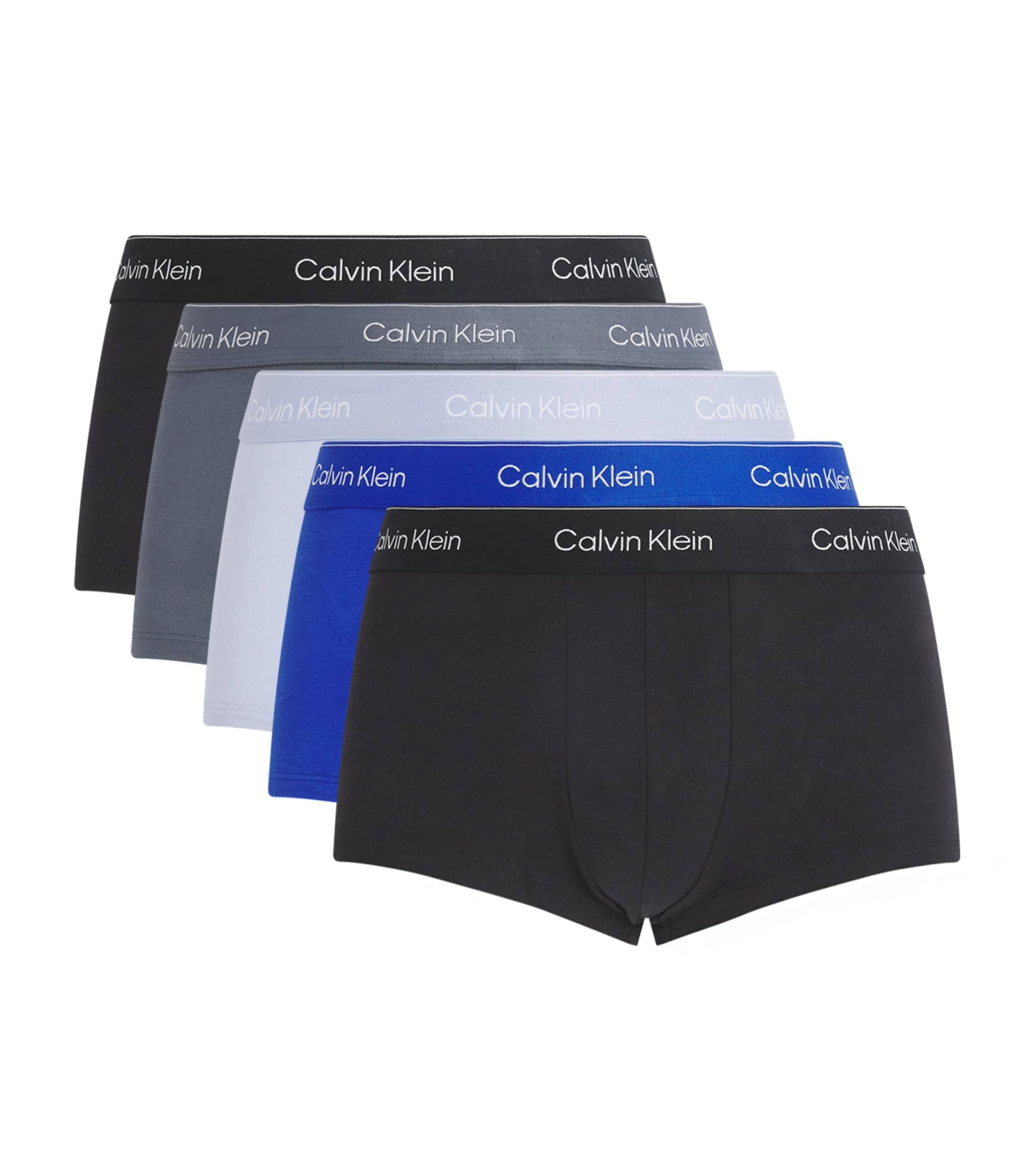Calvin Klein Stretch-Cotton Icon Trunks (Pack of 5) by CALVIN KLEIN