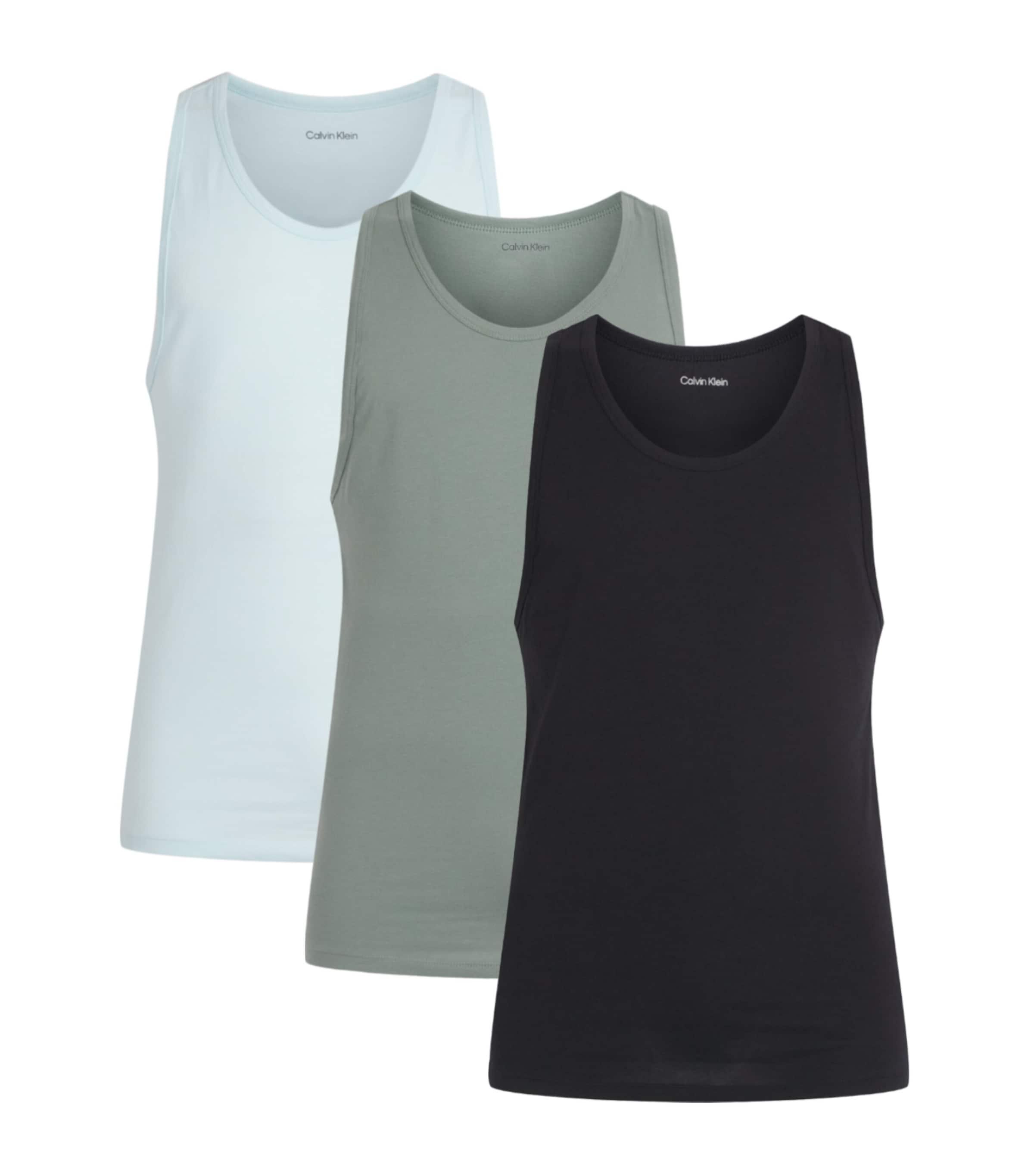 Calvin Klein Stretch-Cotton Vests (Pack of 3) by CALVIN KLEIN