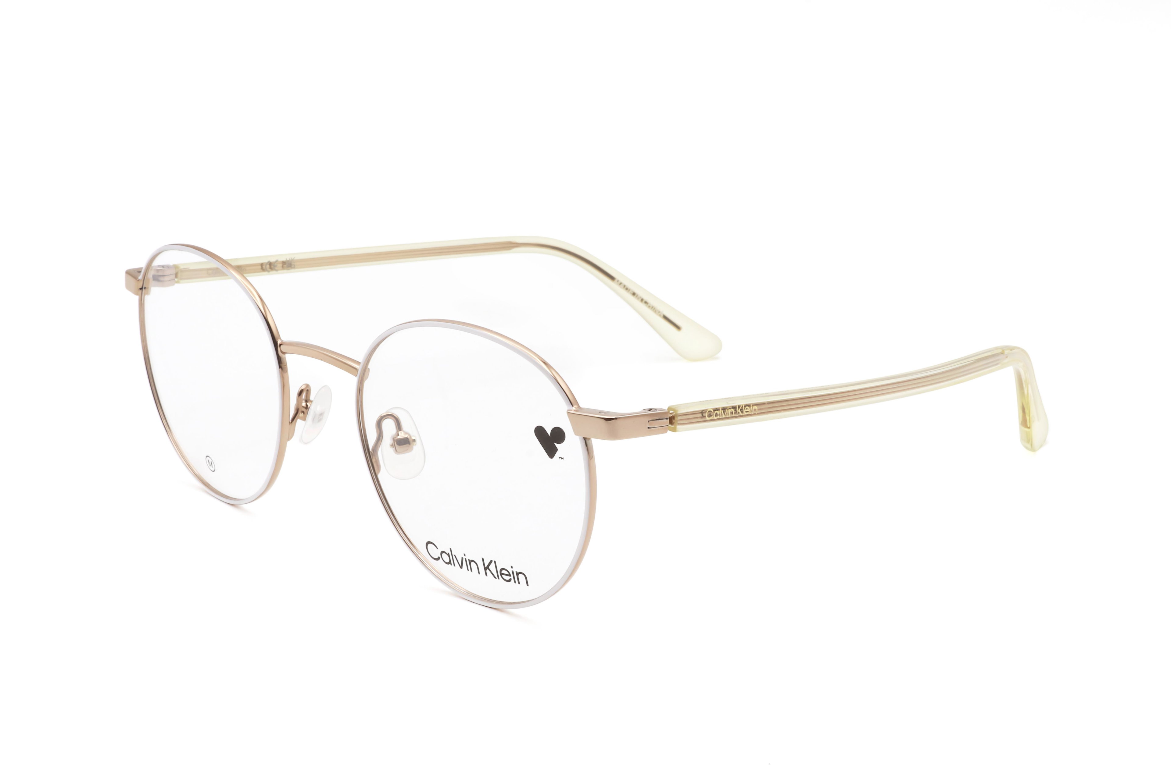Calvin Klein Unisex 49mm White Opticals by CALVIN KLEIN