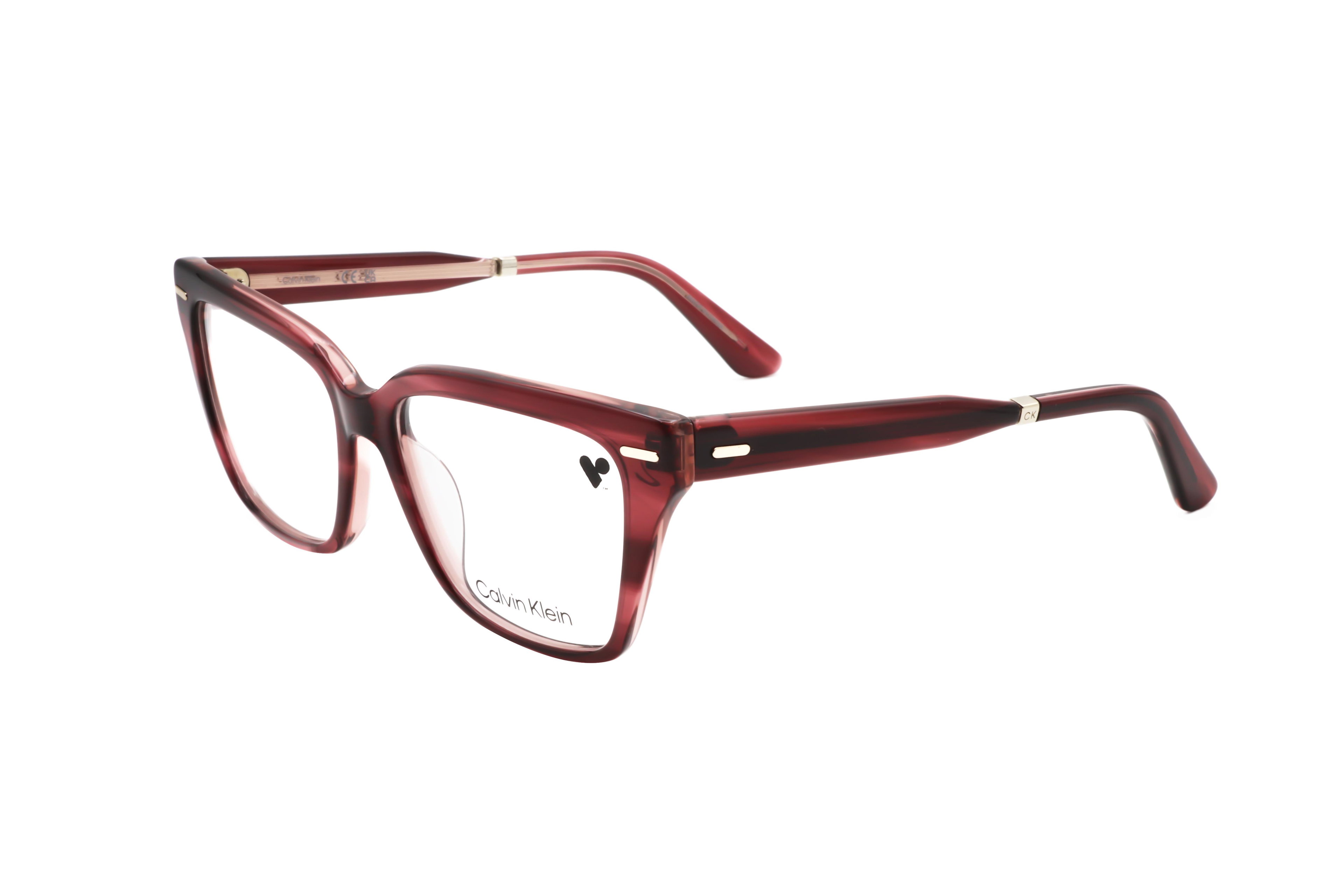 Calvin Klein Women's 54mm Burgundy Havana Opticals by CALVIN KLEIN Calvin Klein Women's 54mm Burgundy Havana Opticals by CALVIN KLEIN
