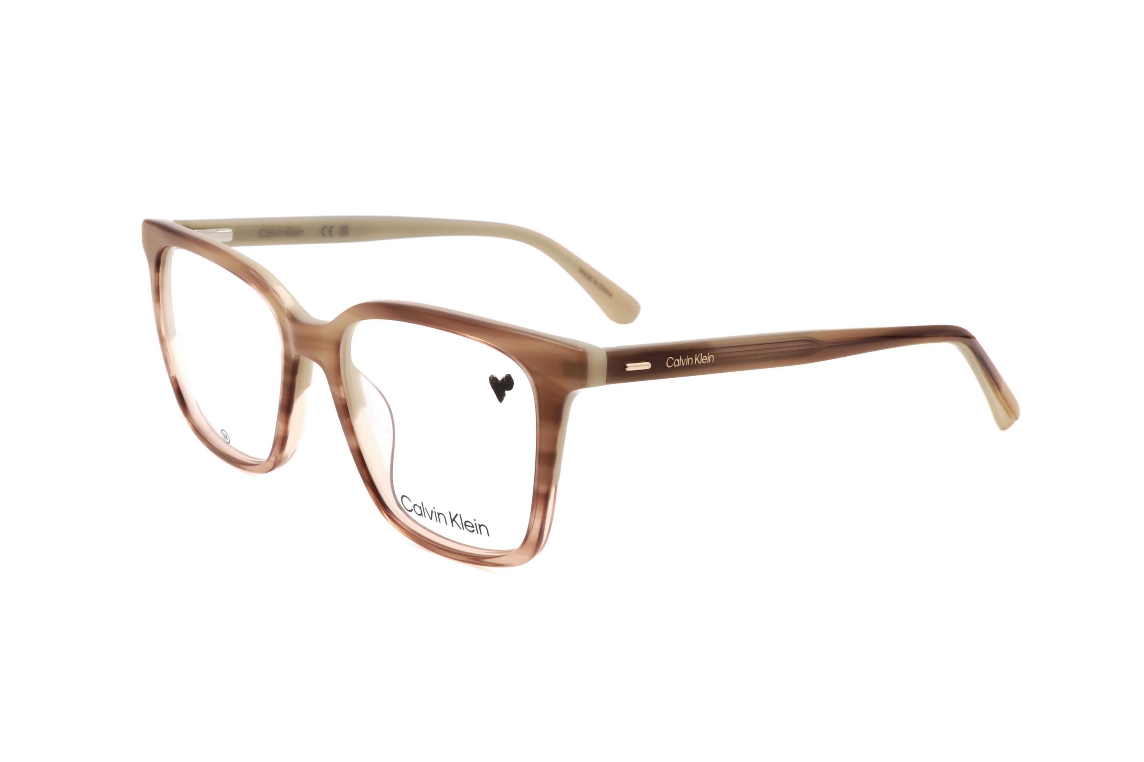 Calvin Klein Women's 99mm Honey Tortoise Opticals by CALVIN KLEIN