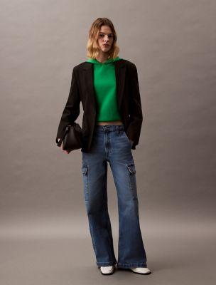 Cargo Wide Leg Fit Jeans by CALVIN KLEIN