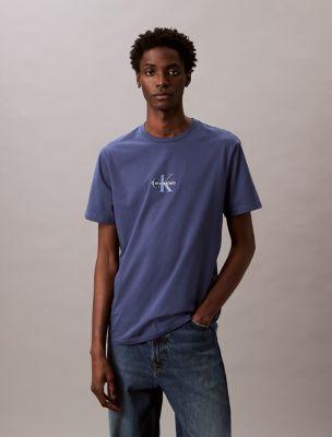 Center Monogram Logo Tee by CALVIN KLEIN
